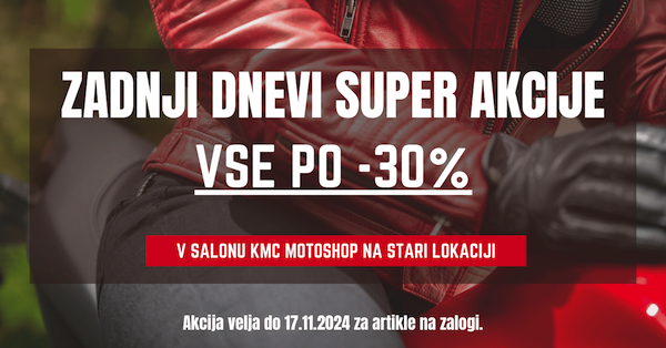 Zadnji Dnevi Super Akcije | VSE PO -30%