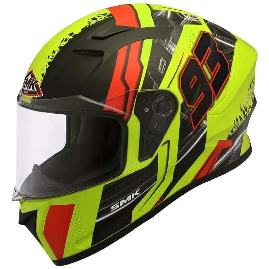 Moto kaciga SMK Stellar Swank Fluo