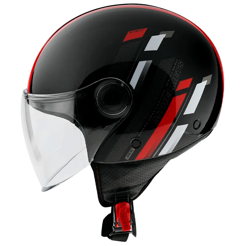 Jet kaciga MT Helmets Street Scope crvena