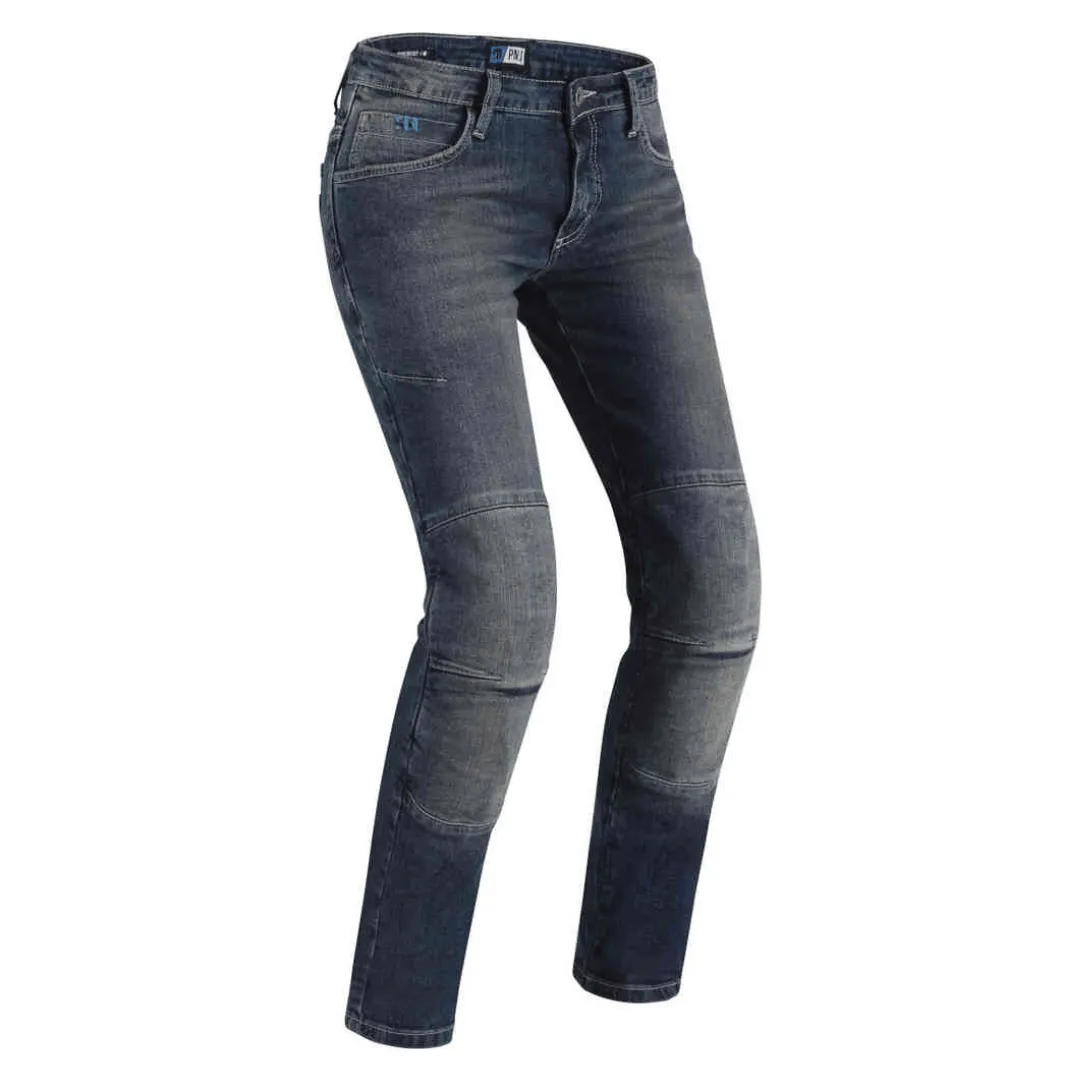 Moto traperice PMJ Forida Comfort jeans plave lady