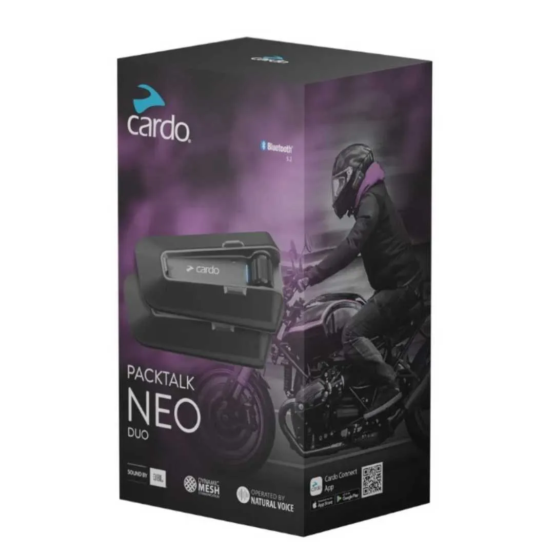 Komunikacijski set Cardo Packtalk Neo Dvojno pakiranje