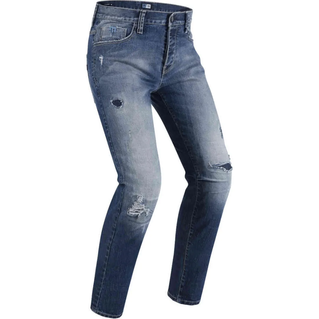 Moto traperice PMJ Street jeans plave