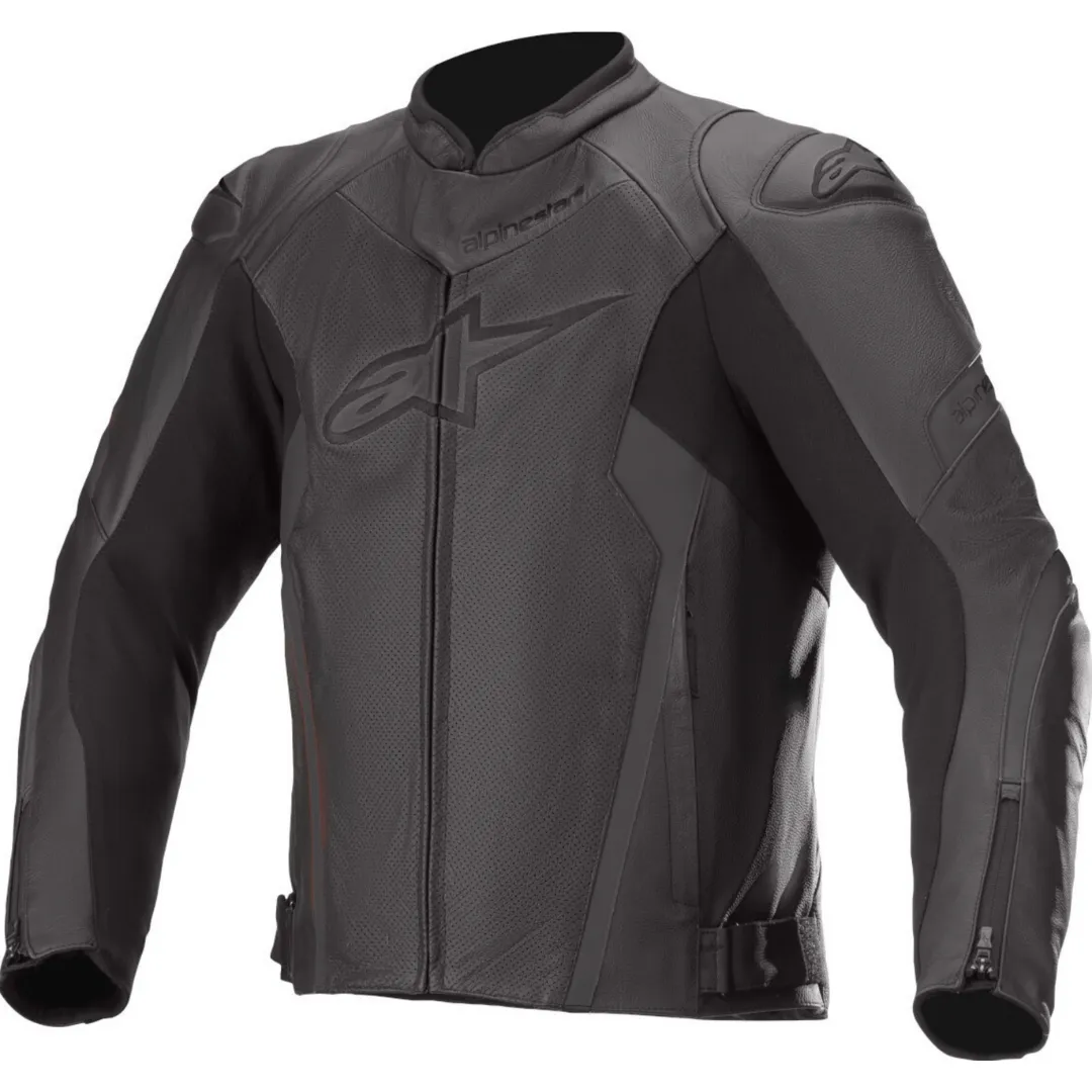 Alpinestars Faster V2 Airflow usnjena moto jakna v akciji