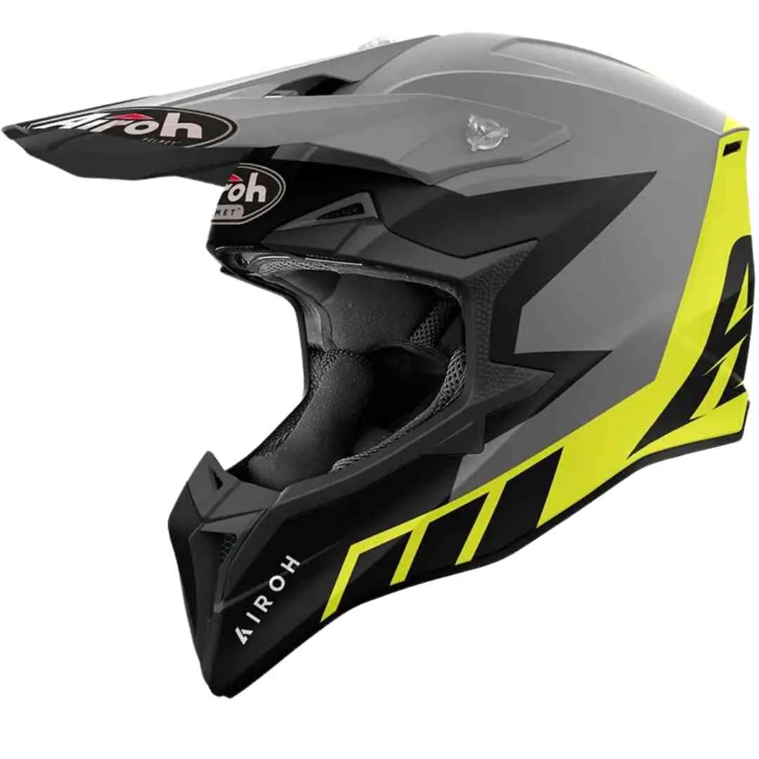 Airoh Wraaap Reloaded motocross kaciga - pogled sprijeda