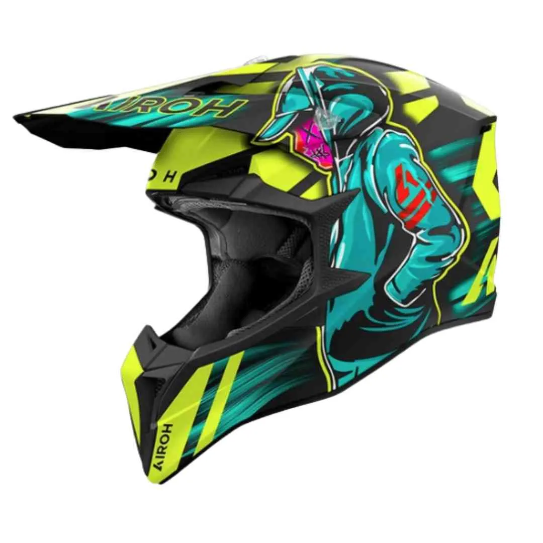 Airoh Wraaap Cyber motocross kaciga – atraktivan dizajn i vrhunska zaštita