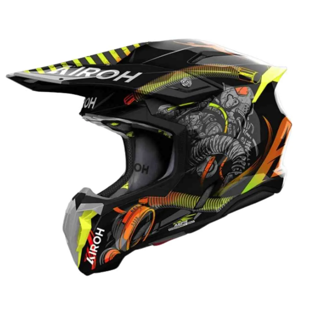Airoh Twist 3 Toxic – vrhunska motocross kaciga