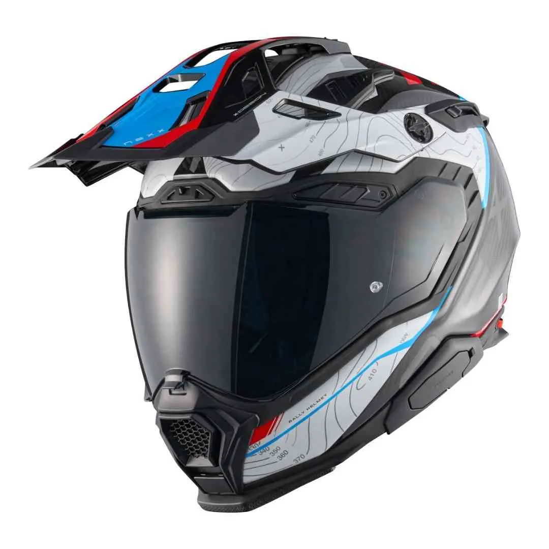 Nexx X.WED 3 Furka Carbon – vrhunska enduro kaciga u crno-crvenoj boji