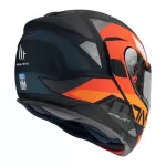 Moto Kaciga MT Helmets Atom SV A4 Matt Naranča
