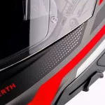 Moto kaciga Schuberth S3 Daytona antracit crvena