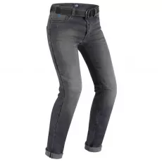 Moto traperice PMJ Cafe Racer jeans sive