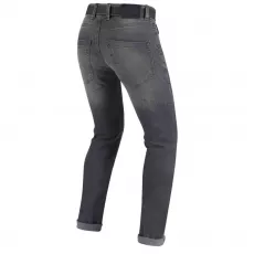 Moto traperice PMJ Cafe Racer jeans sive