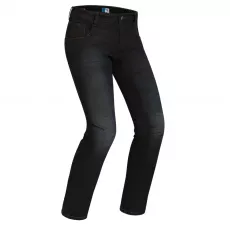 Moto traperice PMJ New Rider jeans Crne