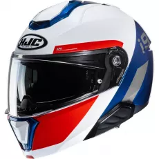 Flip-Up Motociklistička Kaciga HJC i91 Bina bijelo plava