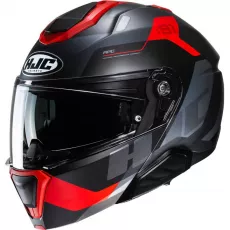 Flip-Up Motociklistička Kaciga HJC i91 Carst crno crvena
