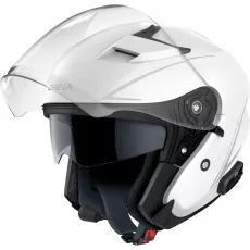 Moto kaciga Sena Outstar S Bluetooth bijela