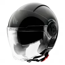 Jet kaciga MT Helmets Viale Sv A1 crna Matt