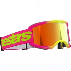 Kros naočale Alpinestars Vision 5 Wordmark Mirror pink neon