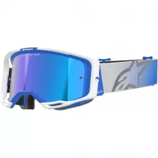 Kros naočale Alpinestars Vision 8 Corp Mirror bijelo plava