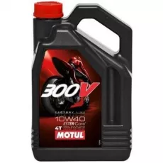Motorno olje MOTUL - 300V Factory line double ester 10W40 4T 4L