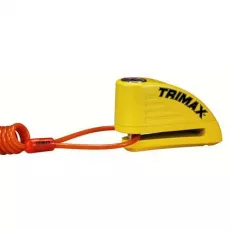 Disk brava Trimax sa Alarmom 7mm žuta