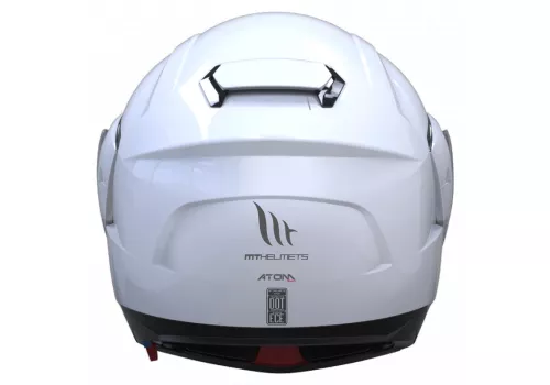 Flip-Up Motociklistička Kaciga MT Helmets Atom SV Solid Bijela