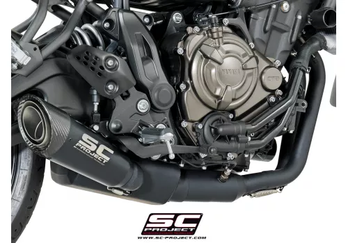 ISPUŠNI SUSTAV PROJEKTA SC S1 (SS) MAT CRNI YAMAHA XSR 700 (2016 - 2020)