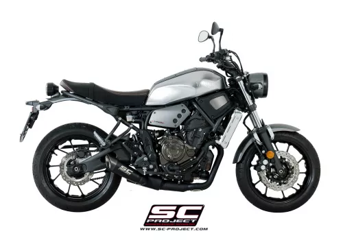 ISPUŠNI SUSTAV PROJEKTA SC S1 (SS) MAT CRNI YAMAHA XSR 700 (2016 - 2020)