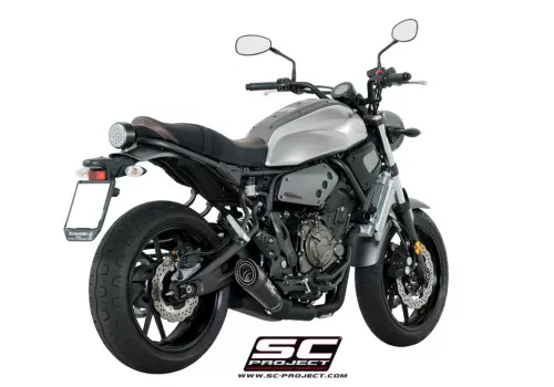 ISPUŠNI SUSTAV PROJEKTA SC S1 (SS) MAT CRNI YAMAHA XSR 700 (2016 - 2020)