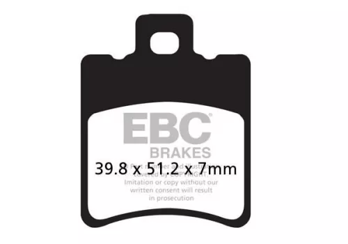 Kočne pločice EBC Carbon SFAC193 Prednja