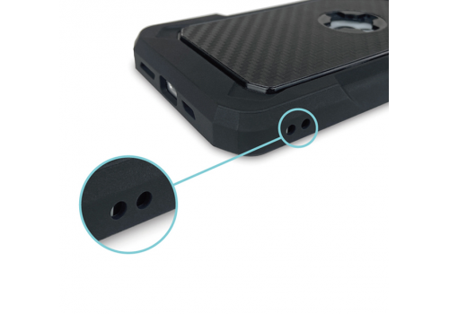 Torbica za telefon s držačem CUBE X-Guard - Iphone 12 MINI Carbon