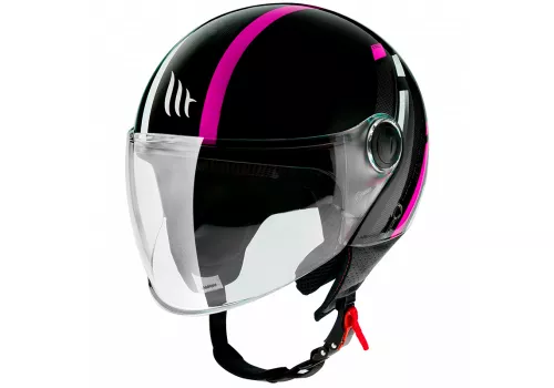 Jet kaciga MT Helmets Street Scope D8 Pink
