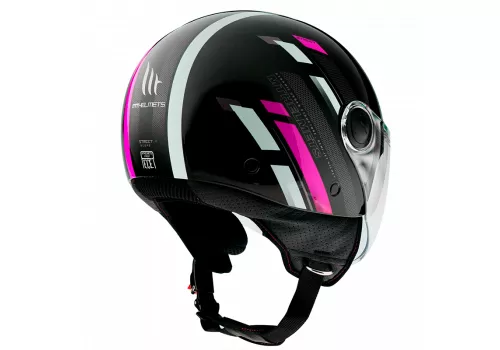 Jet kaciga MT Helmets Street Scope D8 Pink