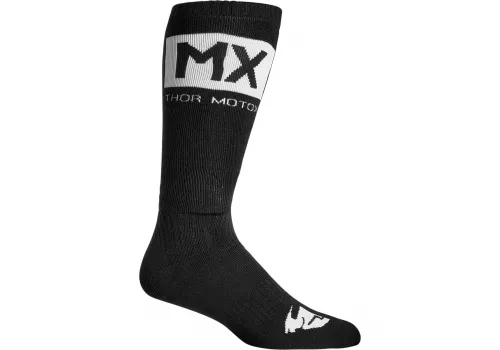 Kros čarape Thor Mx crno bijela