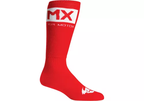 Kros čarape Thor Mx crvena bijela