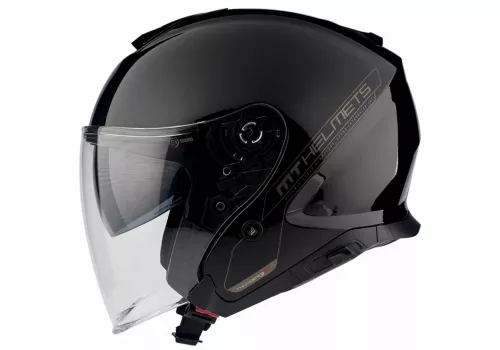 Jet kaciga MT Helmets Thunder 3 SV crna