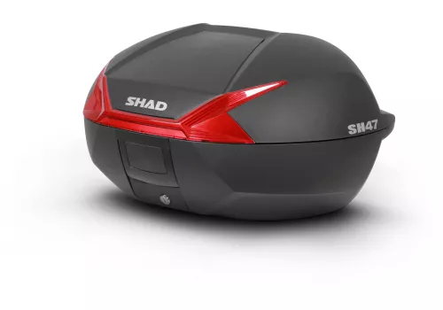 Kofer za motor Shad SH47 s crvenim reflektorom
