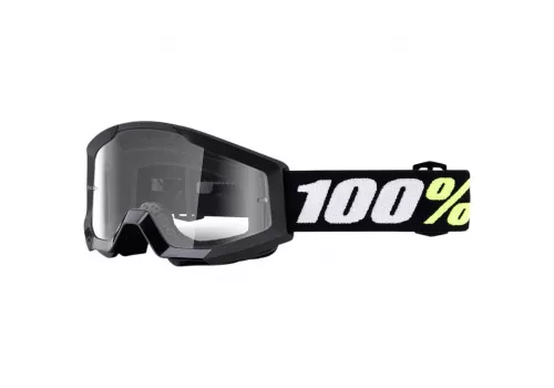 Kros naočale za motocikle 100% dječje Strata Mini Crne