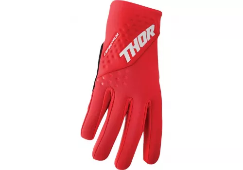 Motocross rukavice Thor Spectrum Cold crvena