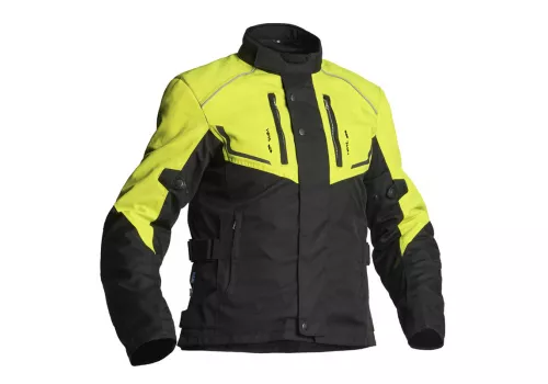 Moto jakna Lindstrands Halden crna neon