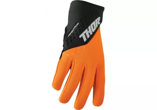Motocross rukavice Thor Spectrum Cold narančasta
