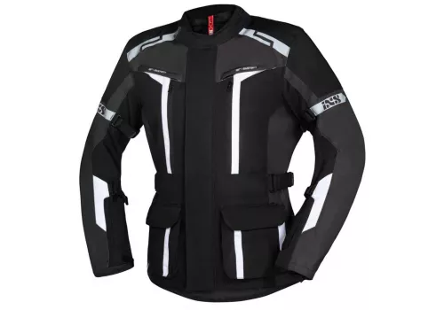 Moto jakna IXS Evans ST 2.0 crno bijela