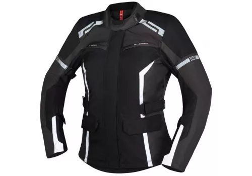 Moto jakna IXS Evans ST 2.0 crno bijela Ženska