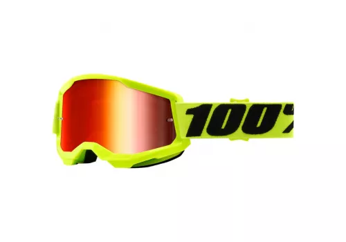 Kros naočale za motocikle 100% Strata 2 Mirror Fluo