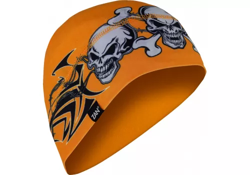 Kapa Zan Headgear SportFlex™ Skull naranča