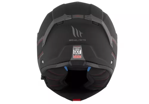 Flip-Up Motociklistička Kaciga MT Helmets Atom 2 Solid A1 Mat Crna