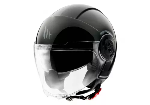 Jet kaciga MT Helmets Viale Sv A1 crna Matt