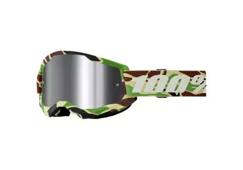 Kros naočale za motocikle 100% Strata 2 War Camo Mirror