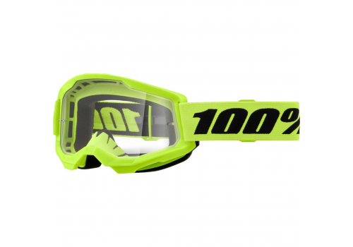 Kros naočale za motocikle 100% Strata 2 CLR neon zelena