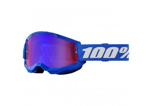 Kros naočale za motocikle 100% Strata 2 Mirror plava
