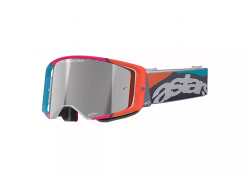 Kros naočale Alpinestars Supertech Stream Siva Fluo Mirror